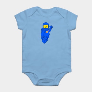 Spaceman! (Blue) Baby Bodysuit